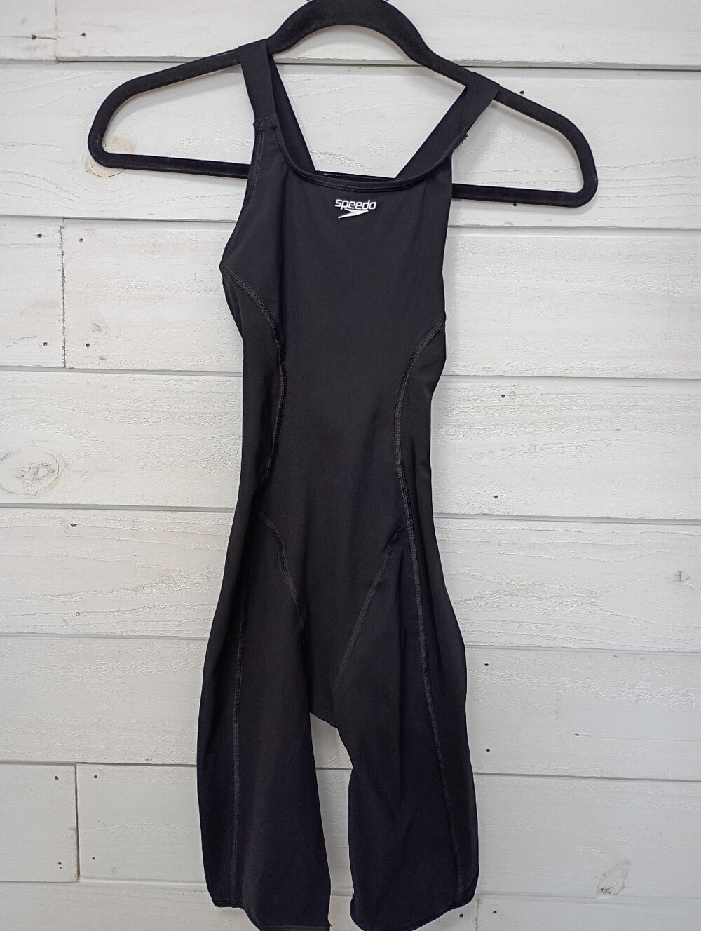 Speedo Black Performance Kneeskin Swimsuit